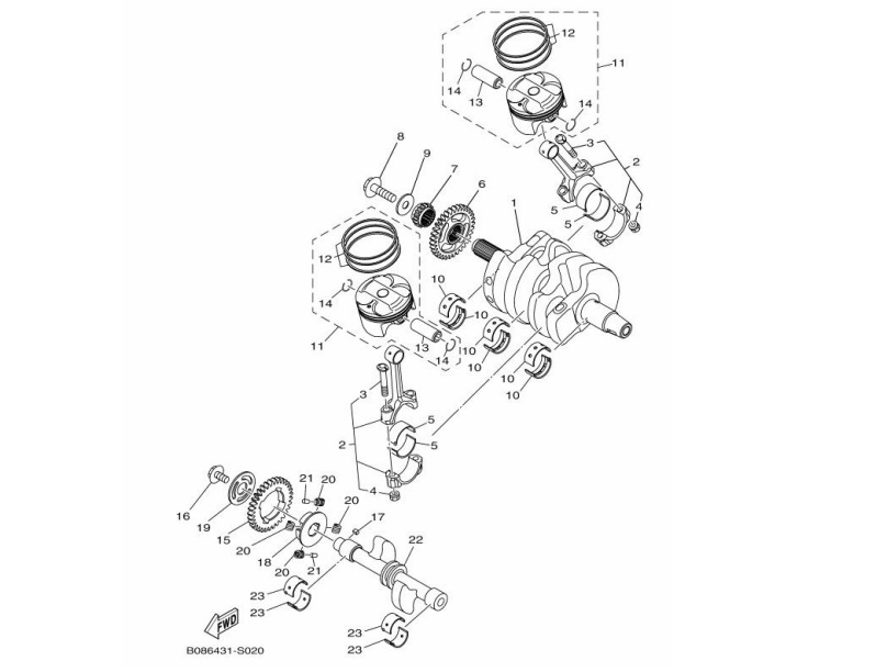 02 Crankshaft & Piston