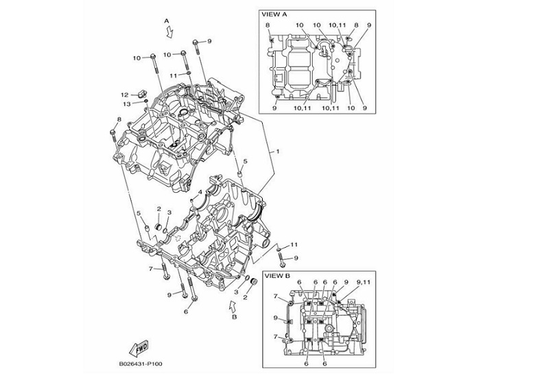 10 Crankcase
