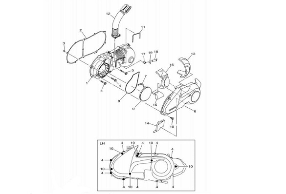 11 Crankcase Cover 1