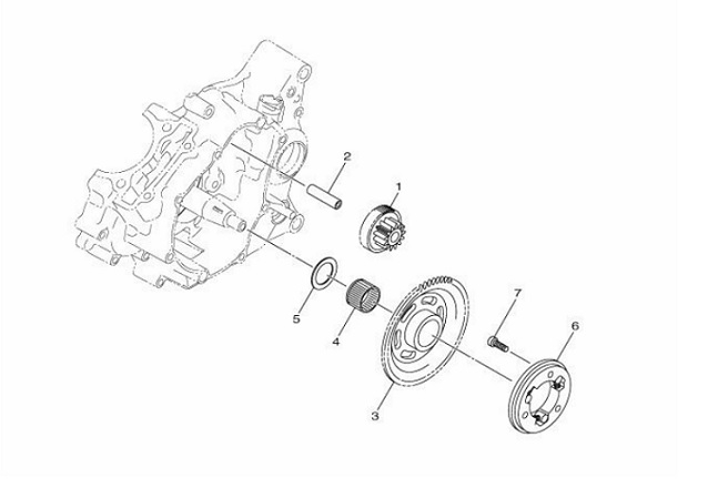 12 Starter Clutch