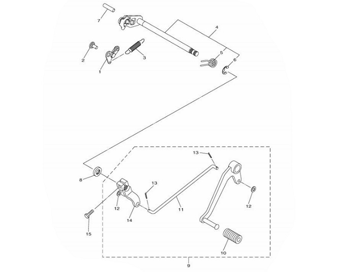 16 Shift Shaft