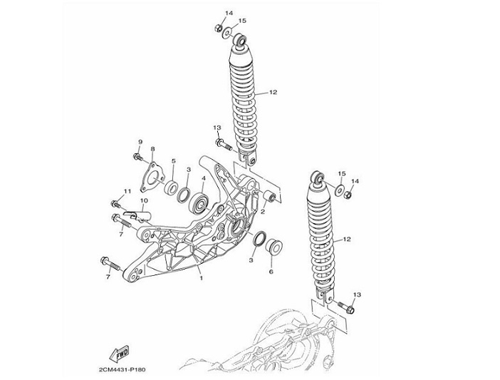 18 Rear Arm & Suspension