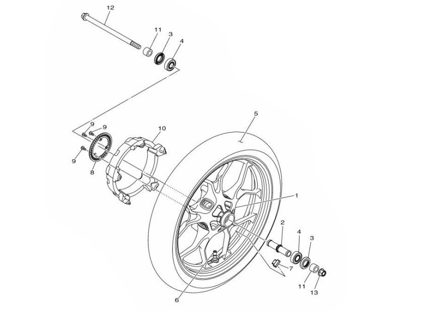 26 Front Wheel