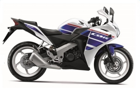 CBR150R White/Blue Plastic Parts (NH196)