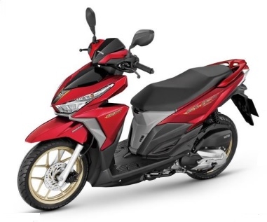 Click 125i Candy Rosy Red Plastics
