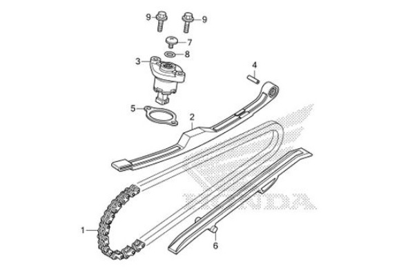 E-4 Cam Chain / Tensioner