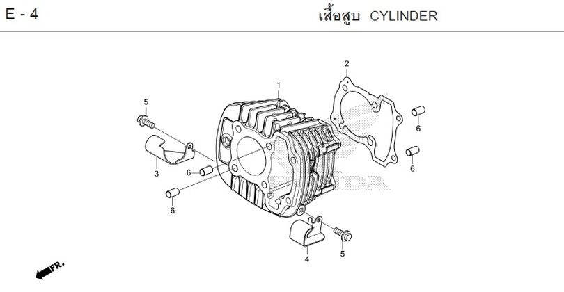 E-4 Cylinder