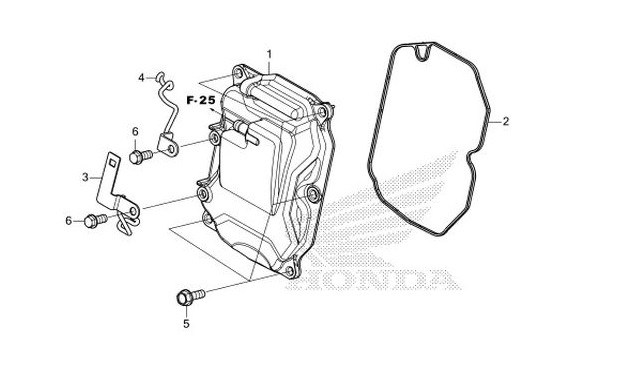 E-1 Cylinder Head Cover