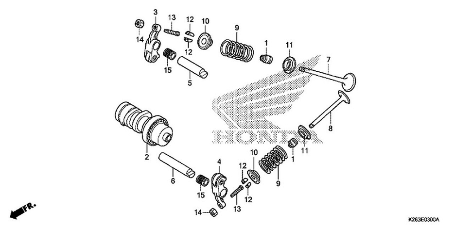 E-2 Camshaft / Valve E-2 Camshaft / Valve