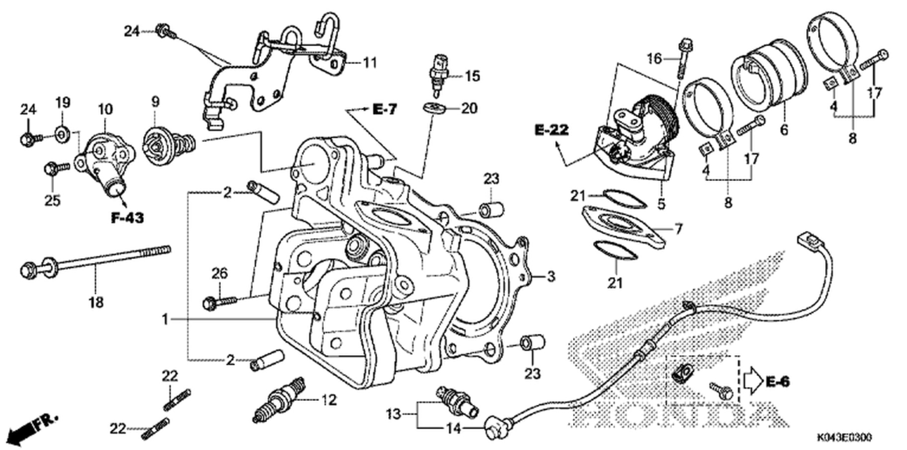E-2 Cylinder Head