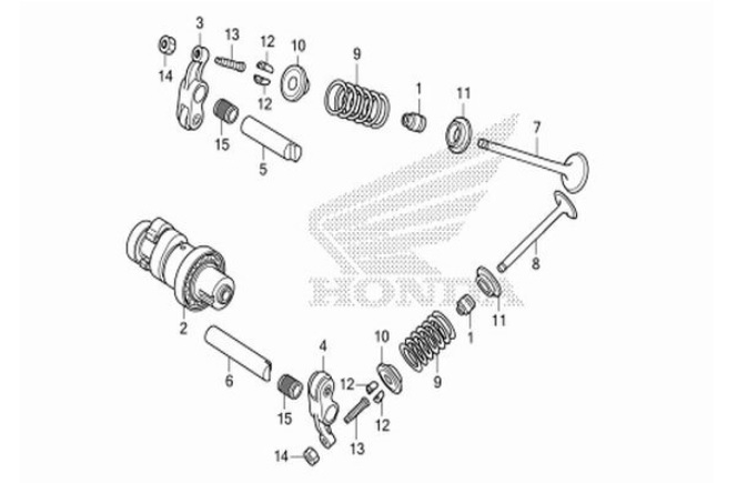 E-2 Camshaft / Valve