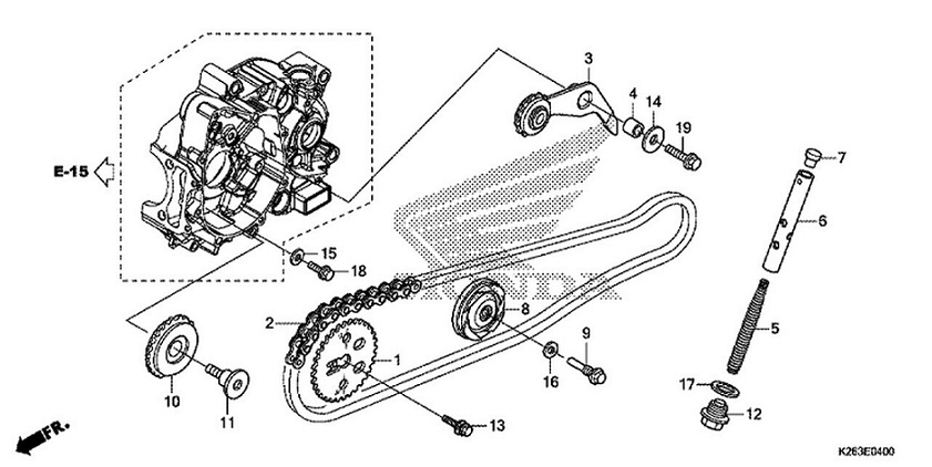 E-3 Cam Chain / Tensioner