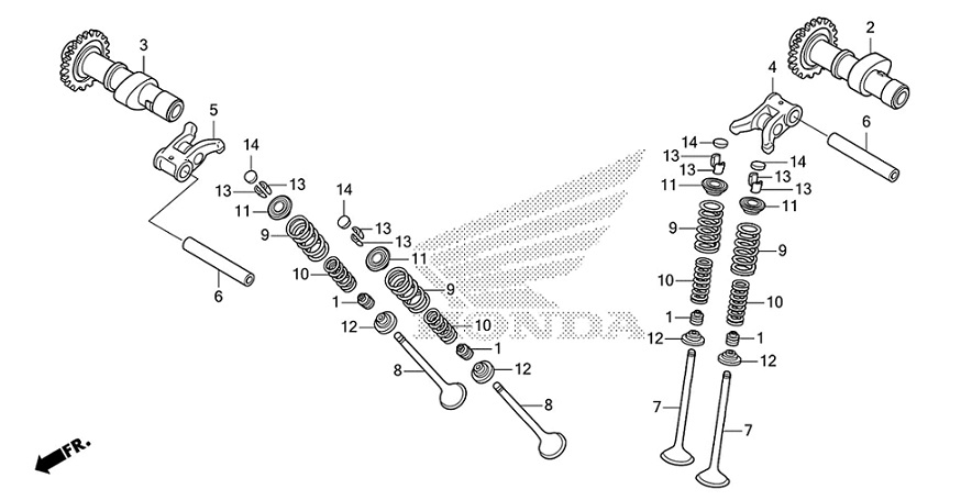 E-3 Camshaft Valve