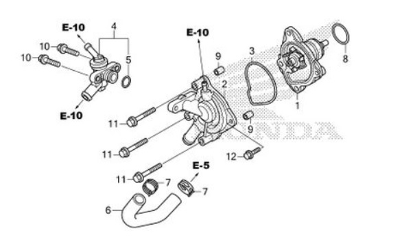 E-6 Water Pump