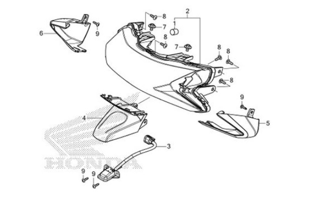 F-26 Rear Light
