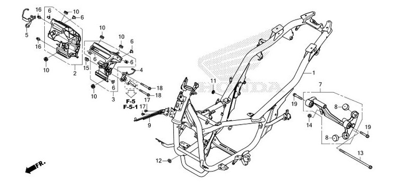 F-34 Frame Body