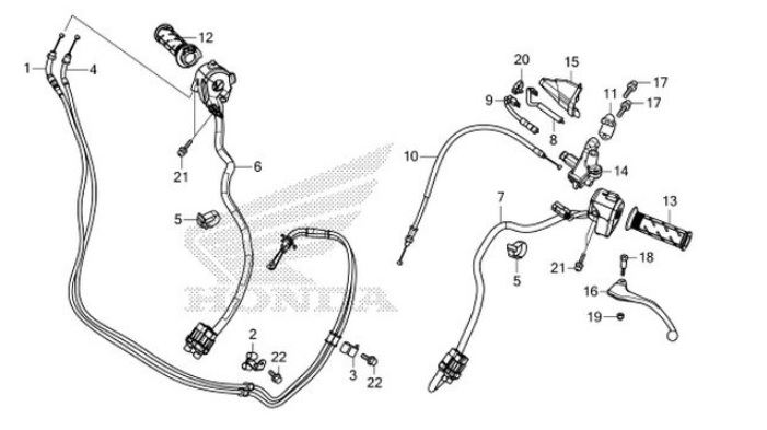 F-4 Handle Lever / Switch / Cable F-4 Handle Lever / Switch / Cable