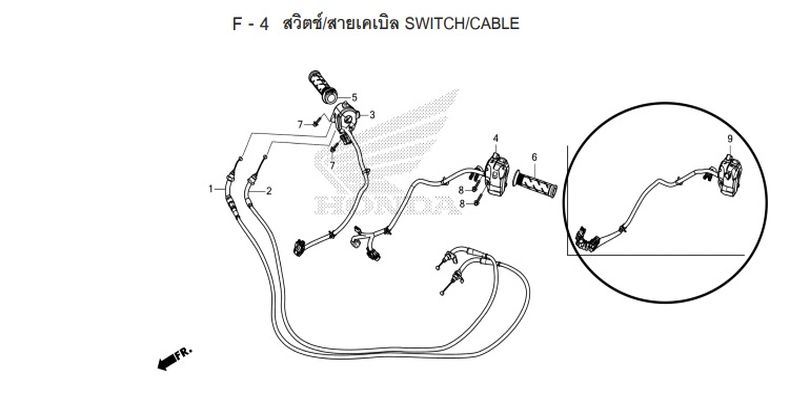 F-4 Switch/Cable F-4 Switch/Cable