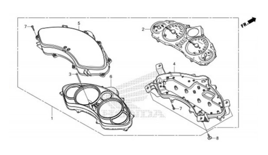 F-2 Combination Meter