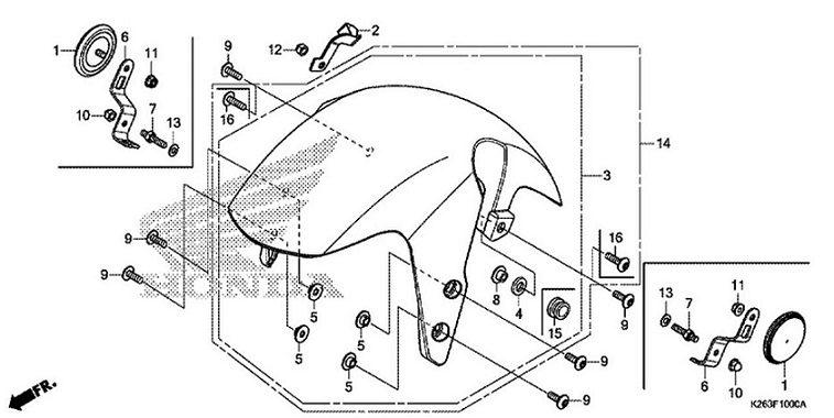 F-8 Front Fender