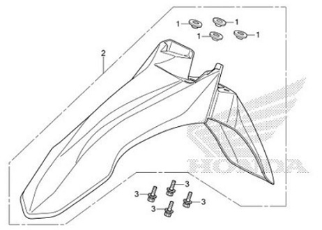 F-8 Front Fender