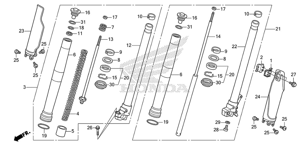 F-9 Front Fork