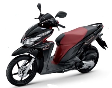 Click 125i Black Plastics