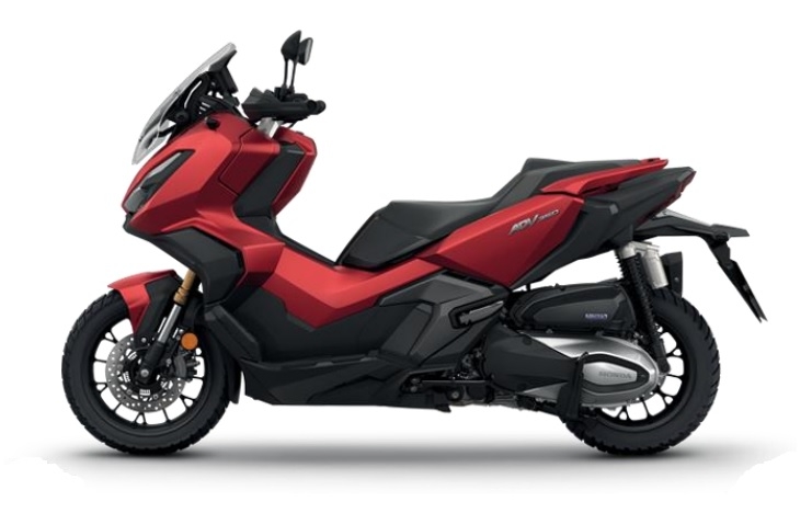ADV350 Red/Black Plastic (R-402M)