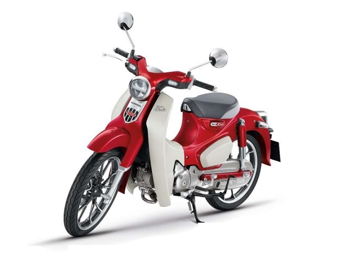 Super Cub (2018) Red Plastic Parts (R-376P)