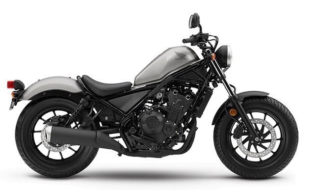 Honda CMX/Rebel 500 Gray/Black Plastics