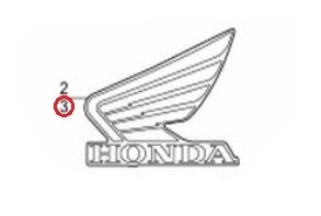 Honda MSX125SF Mark,L Wing 80MM.