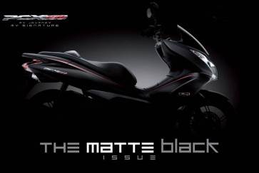 PCX Matte Black Plastic Set