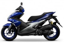 Yamaha Aerox Blue Decal & Emblem Set