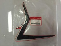 CRF250L Sticker Right Front Shroud - Black/Red 