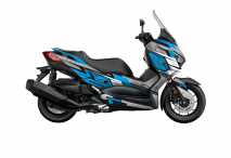 Complete 3M™ Decal Sticker Kit - Blue-Silver for Yamaha X-MAX 300