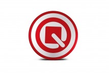 QBIX Emblem (Red/Silver)