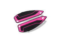 QBIX Footrest (Pink/Black)