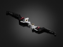 Adjustable Front Brake-Clutch Lever (Long) - Black