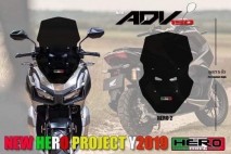 New ADV 150 Windshield - Hero 2