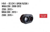 Z250/Z300/Ninja 250/300 Hurricane Open Air Filter (Cotton Gauze)