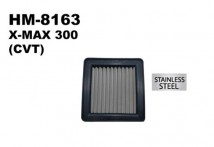 X-MAX 300 (CVT) Hurricane Air Filter (Stainless Steel)