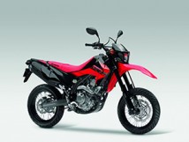 CRF250M Full Set of Extreme Red Plastic Parts