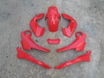 Honda MSX Plastics Red - Complete Set