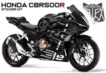 Complete 3M™ Honda CBR500R Decal Sticker Kit - HRC Racing