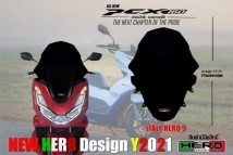 PCX160 (2021) Windshield - Italy HERO 9