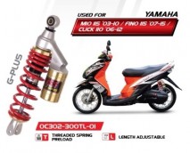 Yamaha Mio G-Plus YSS Shock Absorbers (Gold Series)