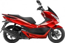 Honda PCX Full Set Of Candy Rose Red Plastic Parts