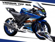 Complete 3M™ Decal Sticker Kit - Shark 46 for Yamaha YZF R15 (2017)