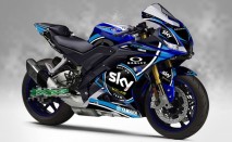 Complete 3M™ Decal Sticker Kit - SKY (Light Blue) for Yamaha YZF R15 (2017)
