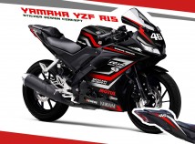 Complete 3M™ Decal Sticker Kit - VR46 for Yamaha YZF R15 (2017)